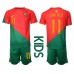 Portugalsko Joao Felix #11 Dětské Oblečení Domácí Dres MS 2022 Krátkým Rukávem (+ trenýrky)